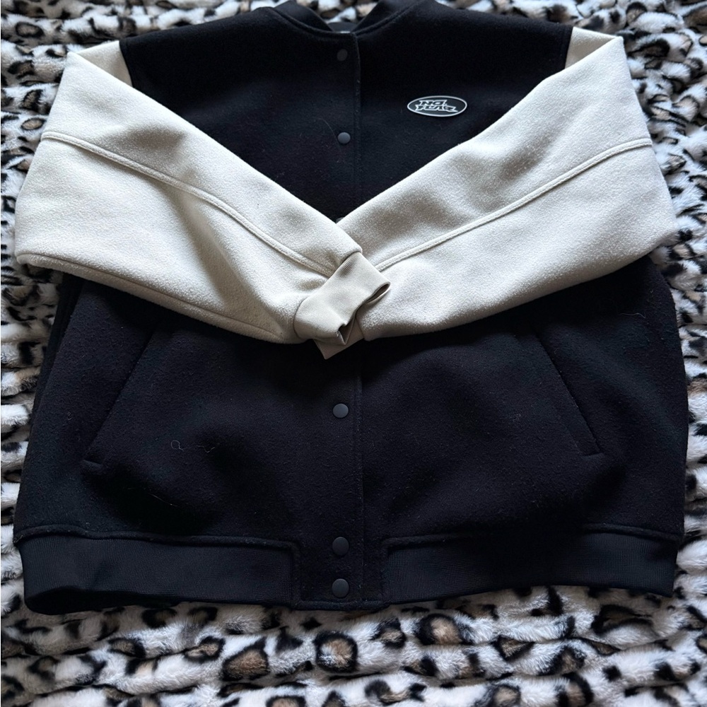 No fear x H&M varsity jacket